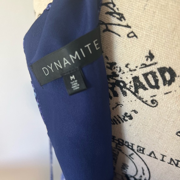 Polka Dot Blue Dynamite Dress - Picture 2 of 6